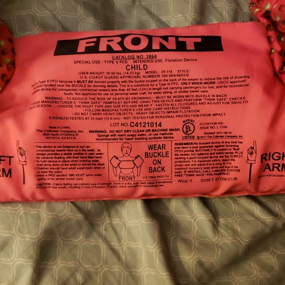 Puddle jumper floatation - Picture 2 of 3